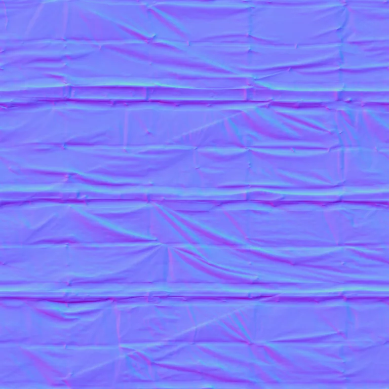 Normal Map for Construction Plastic Cover