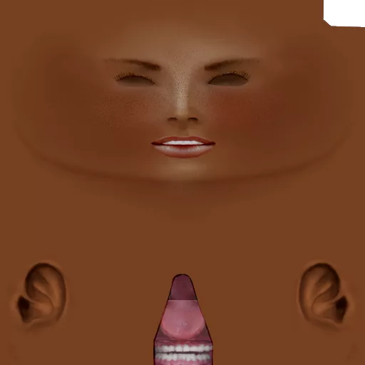 Template Child Male 2 Face main texture preview