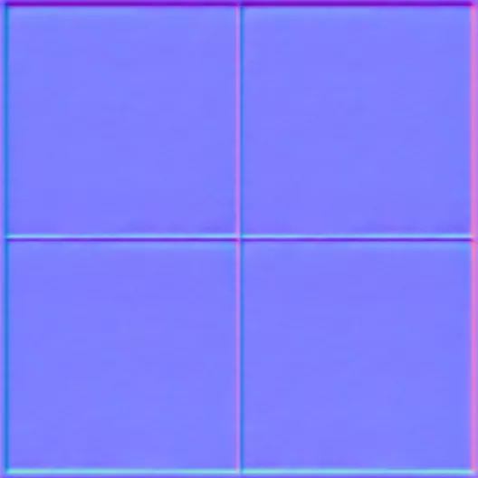 Normal Map for Gray Cement2 Tiles Border