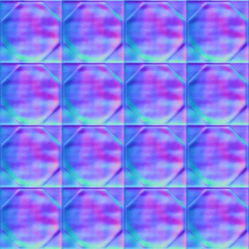 Normal Map for Bt Tile2 Black2 By Linda Kellie