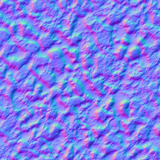 Normal Map for Snowy01A Color