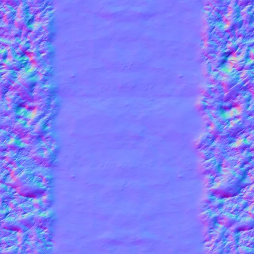 Normal Map for Zadaroo Cement Grass Edge Bothsides