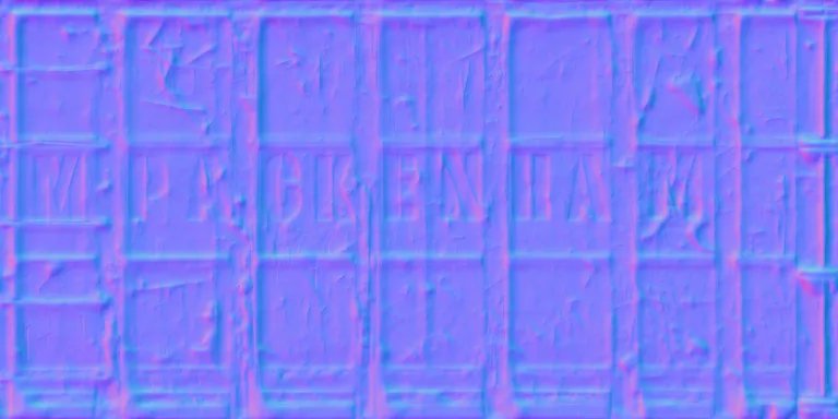 Normal Map for Dumper Side Red