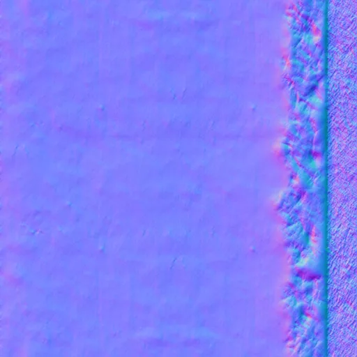 Normal Map for Zadaroo Cement Rocks Grass Edge Right