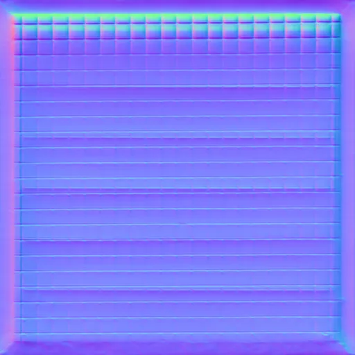 Normal Map for Grill Galvanised Mesh