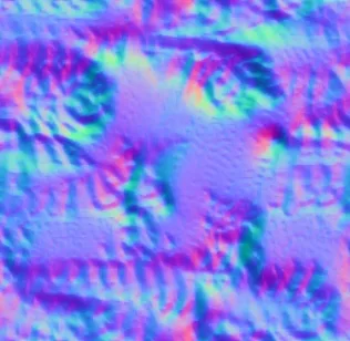 Normal Map for Lava1