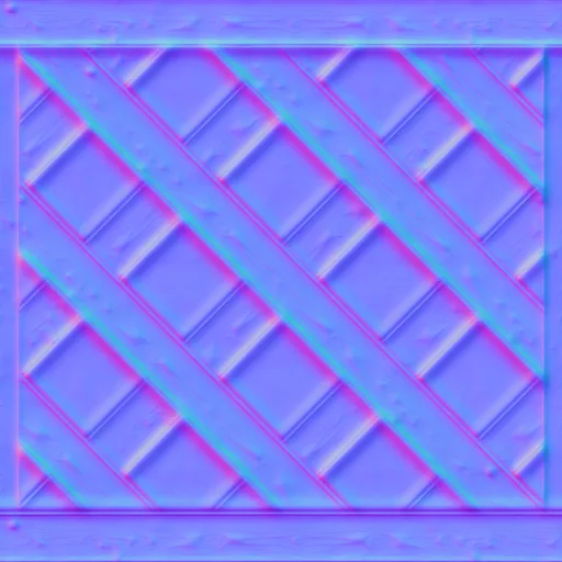 Normal Map for Cottage Lattice2