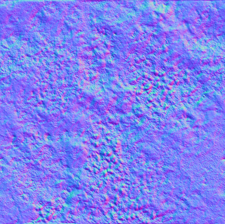 Normal Map for Tuscany Porcelain Sealess Texture