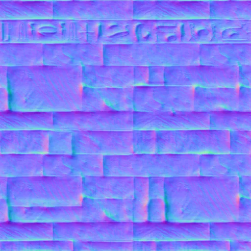 Normal Map for Jacey Egypt Limestone With Border