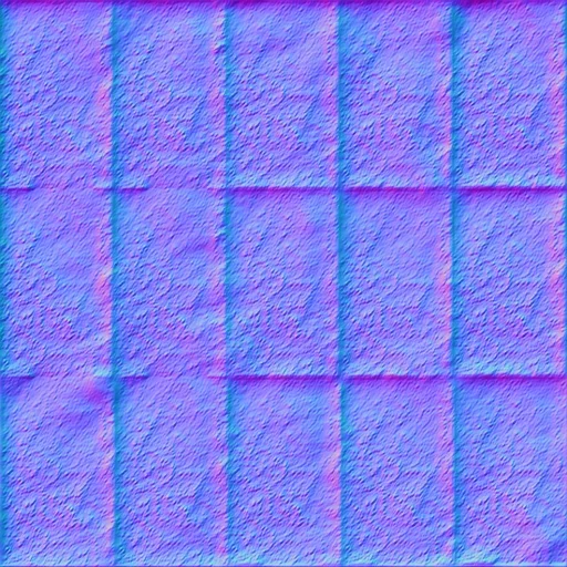 Normal Map for Dirty Celing Tile