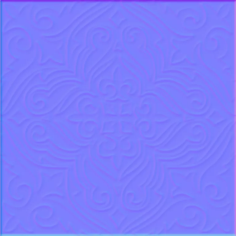 Normal Map for Metal Plates