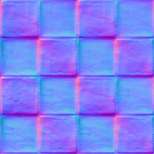 Normal Map for 289 Vert Clair Saumon