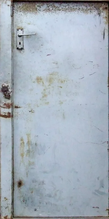 Door Steel Worn White main texture preview