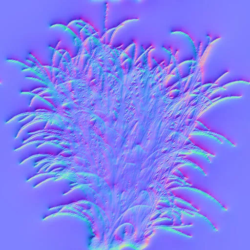 Normal Map for Dry Weeds