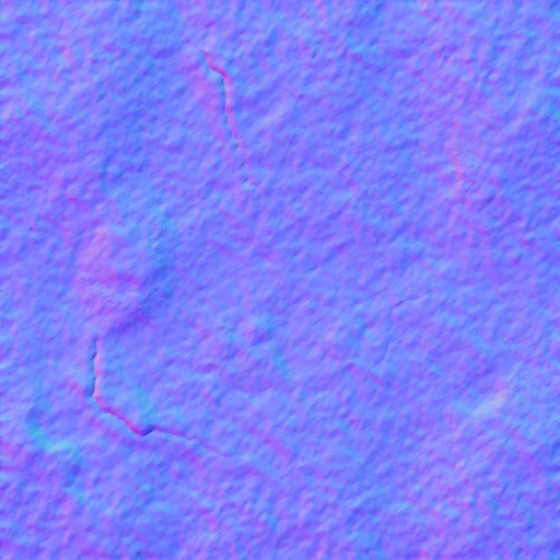 Normal Map for Cement Terracotta Cracks