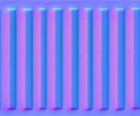 Normal Map for Brick House Railing