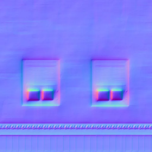 Normal Map for Autumn House Wallpaper 5 With Windows