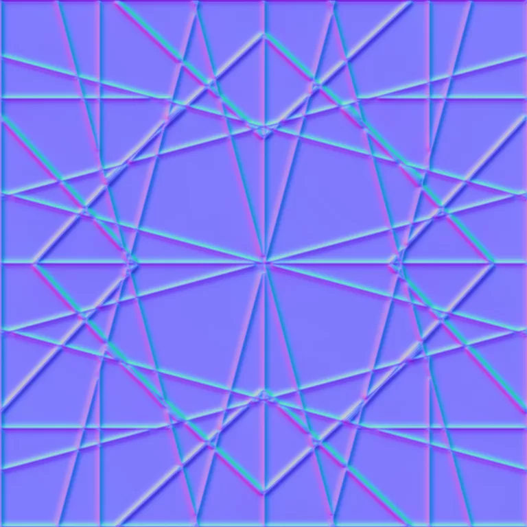 Normal Map for Metal Plates