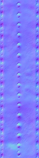 Normal Map for Dark Purple Leather Strap 4V01
