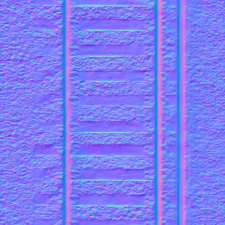 Normal Map for Train Track1