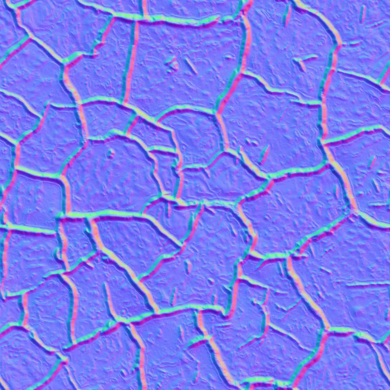 Normal Map for Lava 2