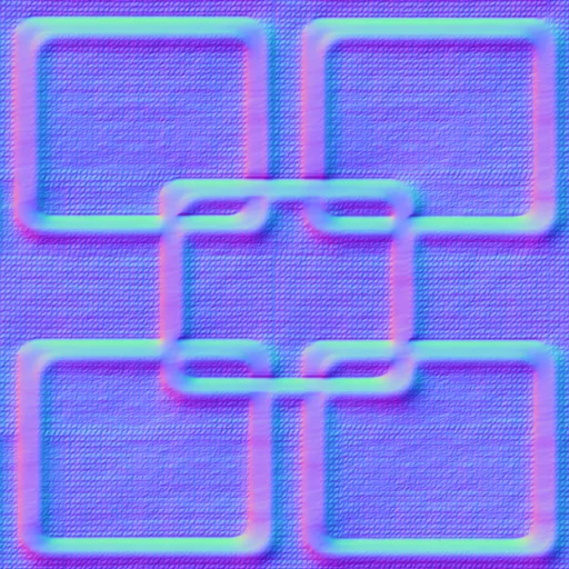 Normal Map for Bt Asian1 Woven By Linda Kellie