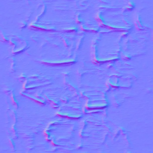 Normal Map for Bark058