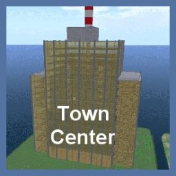 Town Center free OpenSimulator OAR region preview