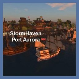 Stormhaven Port Aurora free OpenSimulator OAR region preview