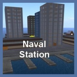 Naval Station free OpenSimulator OAR region preview