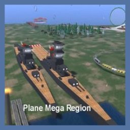 Plane mega region TokyoU free OpenSimulator OAR region preview