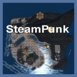 Steampunk free OpenSimulator OAR region preview