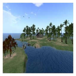 Federalist Mansion free OpenSimulator OAR region preview