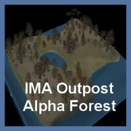 IMAOutpostAlphaForest free OpenSimulator OAR region preview
