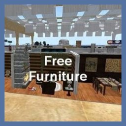 OpenSimFreeFurniture free OpenSimulator OAR region preview