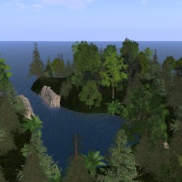 Free Isle free OpenSimulator OAR region preview