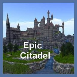 Epic Citadel free OpenSimulator OAR region preview