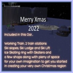 Merry Christmas Starter Oar free OpenSimulator OAR region preview