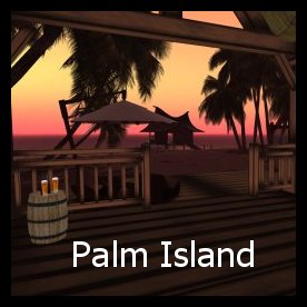 Palm Island free OpenSimulator OAR region preview