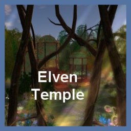 Elven Temple free OpenSimulator OAR region preview