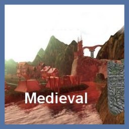 Medieval free OpenSimulator OAR region preview
