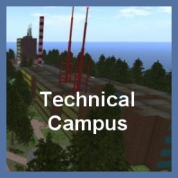 Technical Campus free OpenSimulator OAR region preview