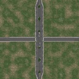 Crossroads X(NESW) free OpenSimulator OAR region preview