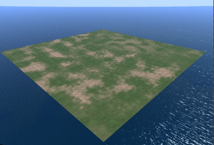 Blank Region OpenSimulator OAR region preview